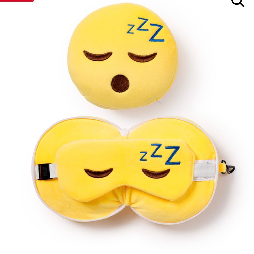 Travel Pillow & Eye Mask Set